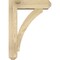 Ekena Millwork Thorton Craftsman Rough Sawn Bracket w/ Offset Brace, Douglas Fir, 6"W x 20"D x 28"H BKT0604X20X28THR04RDF - alternate 2